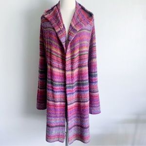 Ruff Hewn Multicolor Striped Cardigan Excellent Condition!